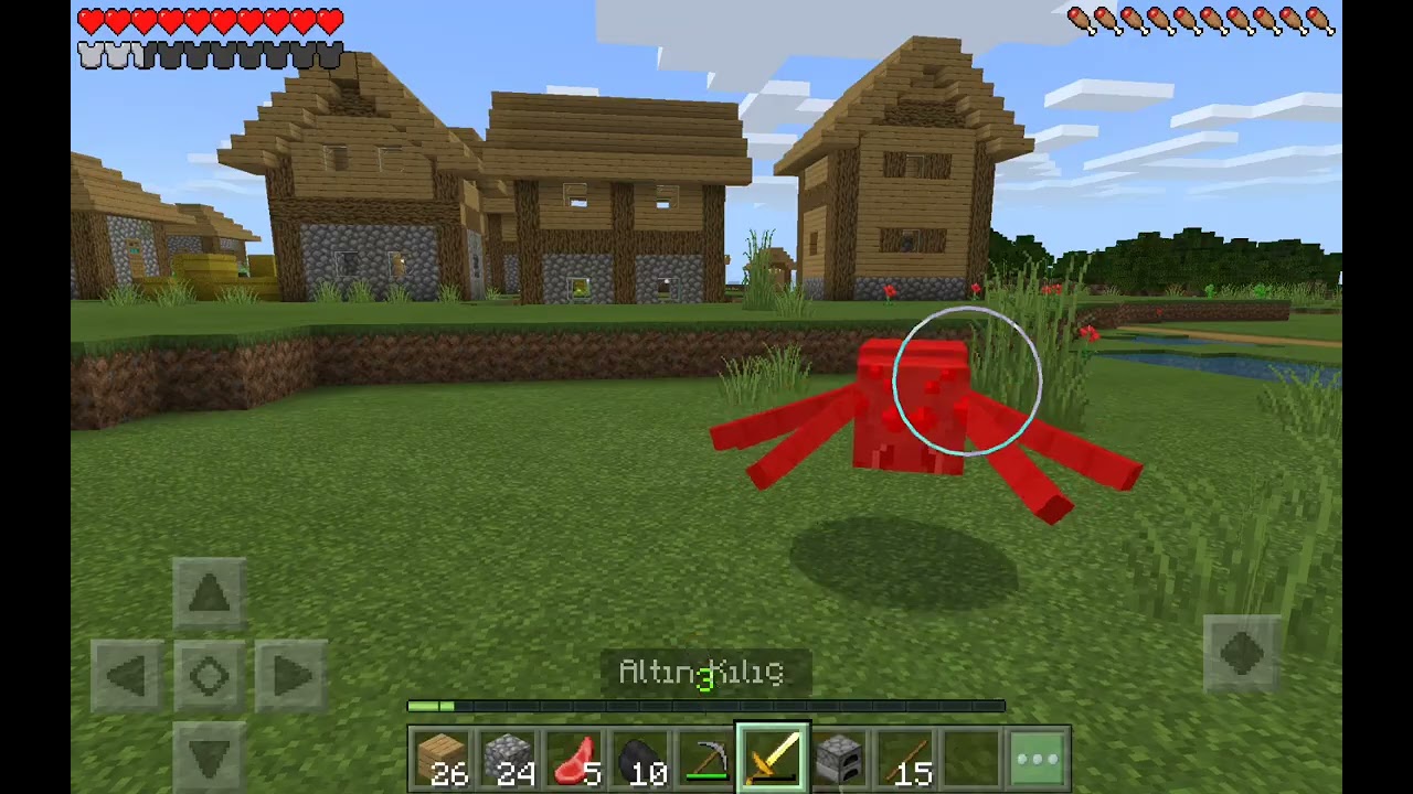 Bugün miniciraft oynadım
