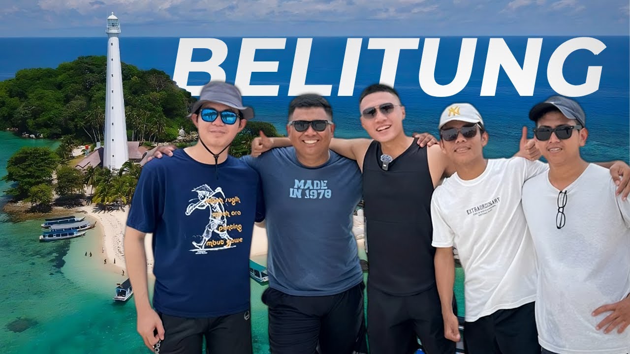 LIBURAN KE BELITUNG✈️ PANTAI LASKAR PELANGI 😭 | ITINERARY 3 HARI 2 MALAM | BAPAK2 MUDA