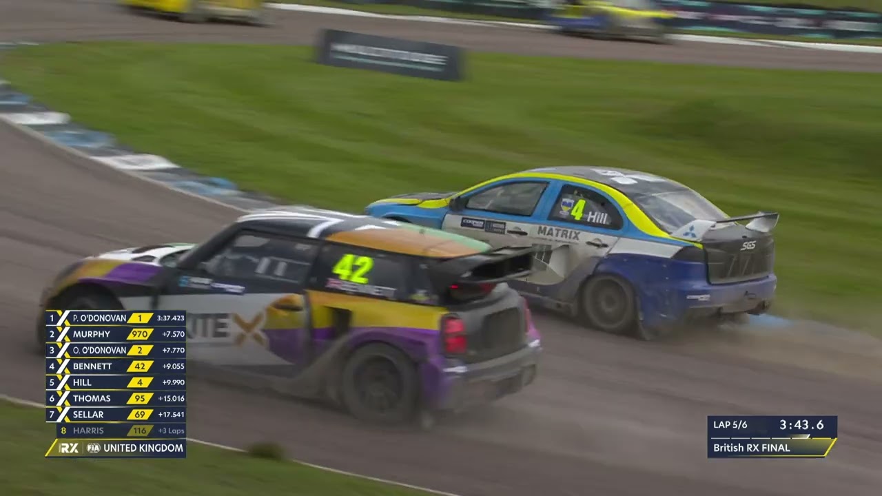 Round 6 Motorsport UK British Rallycross Championship 2023 Supercars - Lydden Hill Race Circuit