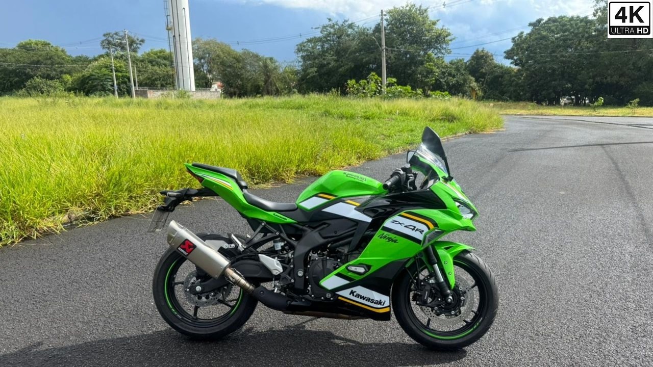 Kawasaki ZX-4R POV Ride [ Akrapovic ] PURE SOUND | 4K