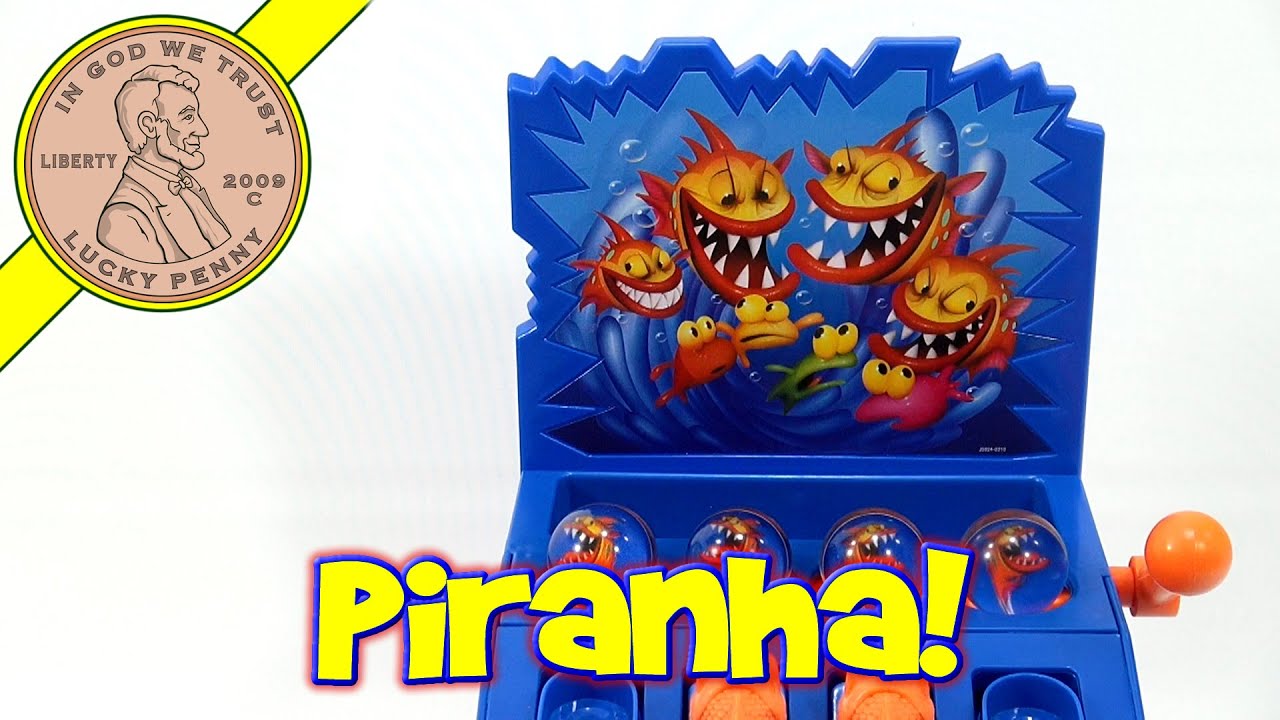 How To Play The Game Piranha Panic Game - Race To Escape The Feeding Frenzy!, Mattel Toys 2006