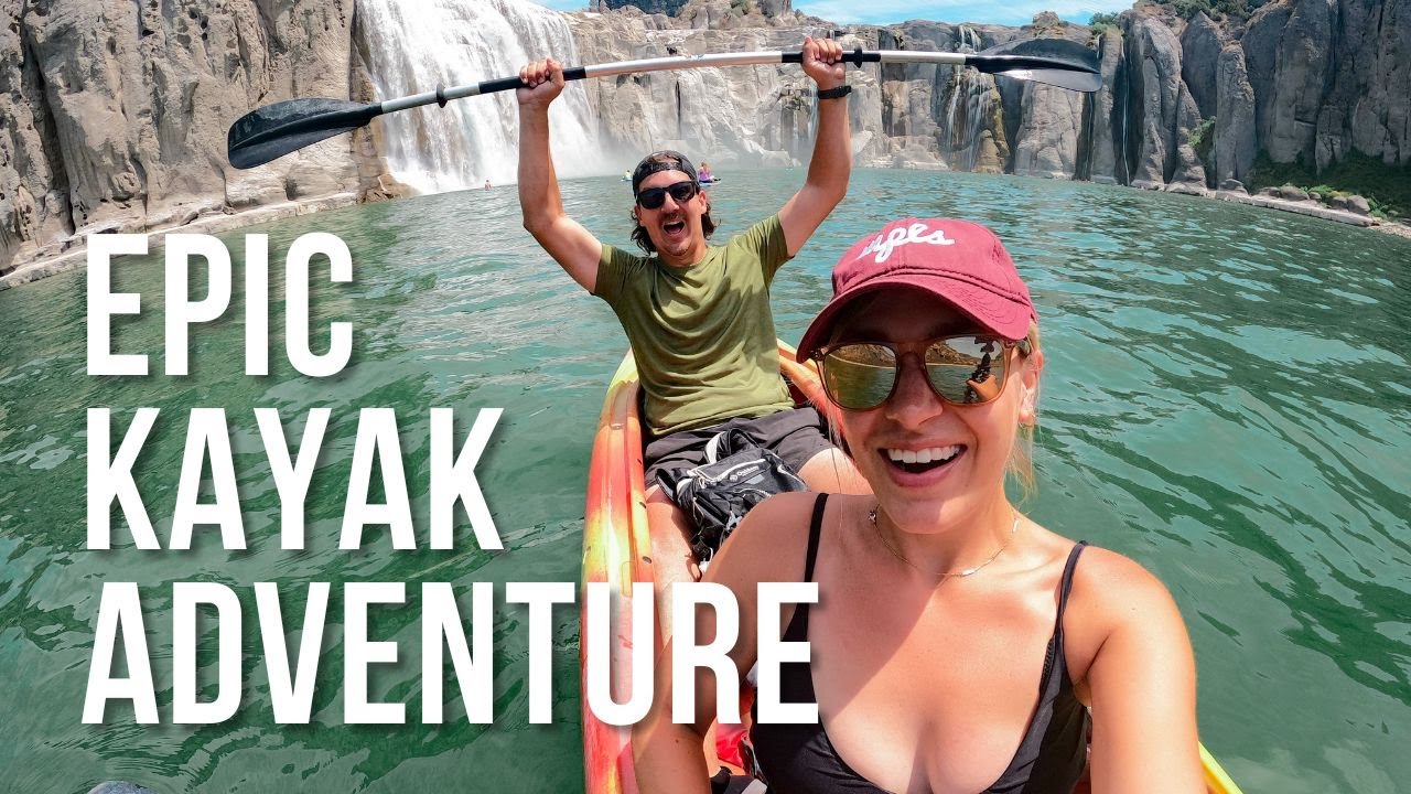 Kayaking to Shoshone Falls // Twin Falls, Idaho