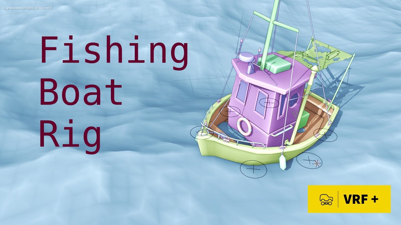 Rigging Tutorial a Fishing Boat in Blender 4.x