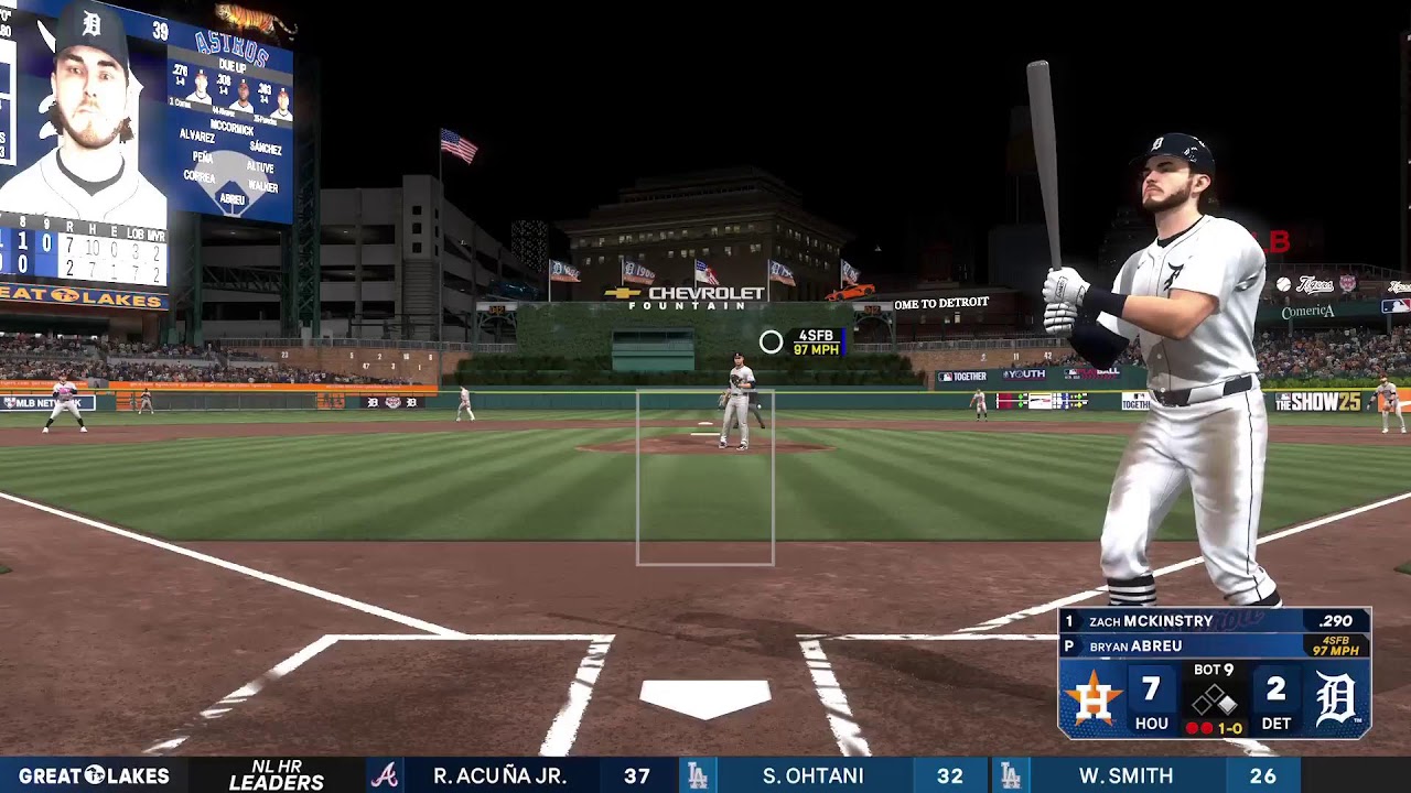 MLB 25 The Show Astros @ Tigers
