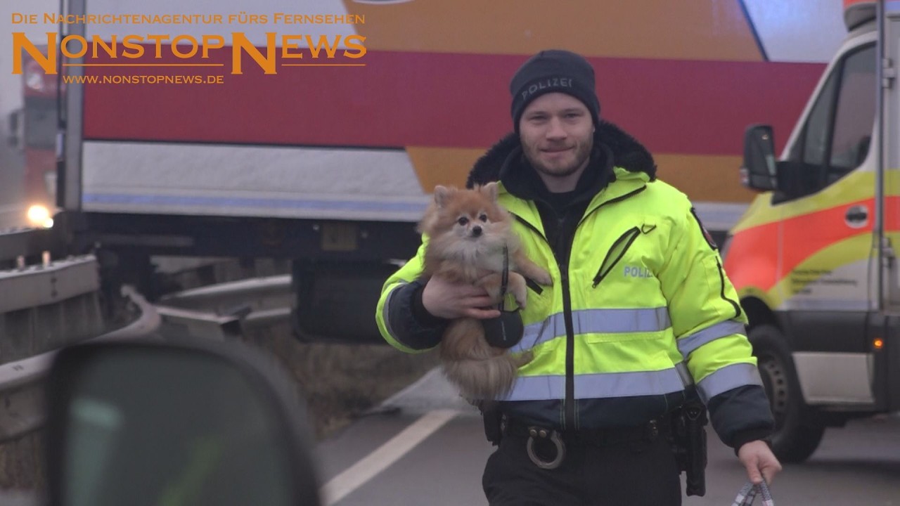 Blitzeis in Ostfriesland - Dutzende Unfälle auf A31 bei Leer - 23.01.2026