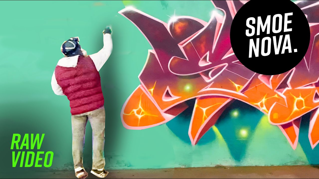 Raw BURNER Graffiti TUTORIAL in abandoned FACTORY