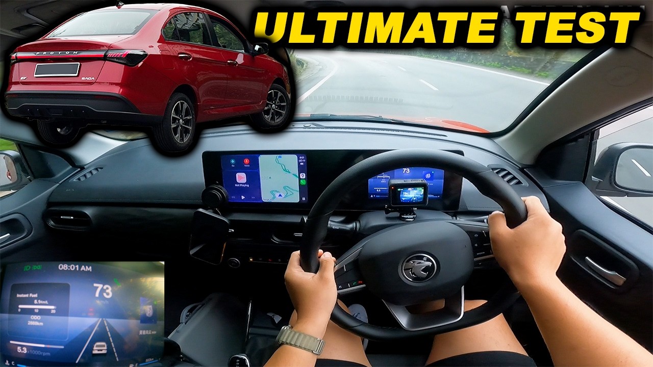 Part 2/2 | 2026 Proton Saga Premium CVT | Malaysia #POV [Genting Run 冲上云霄] [CC Subtitle]