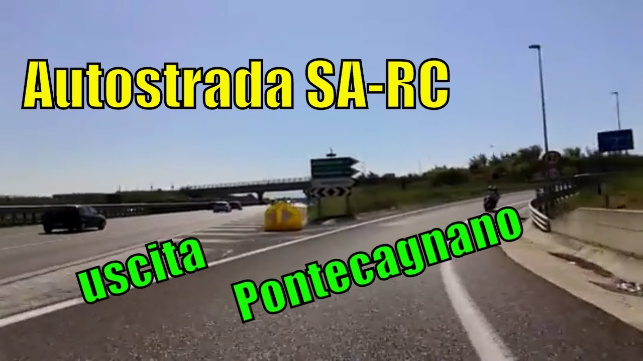 Autostrada Sa- RC A3 uscita Pontecagnano l'Intero Percorso
