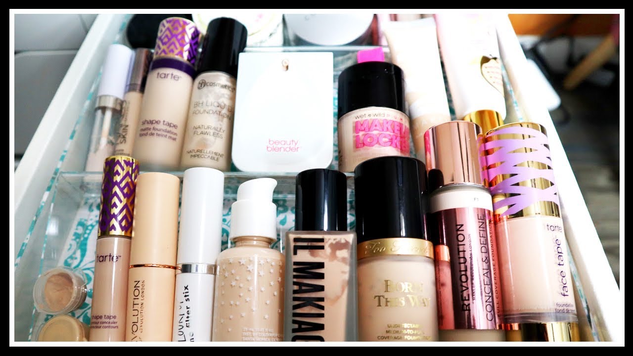 Current Makeup Organization & Storage