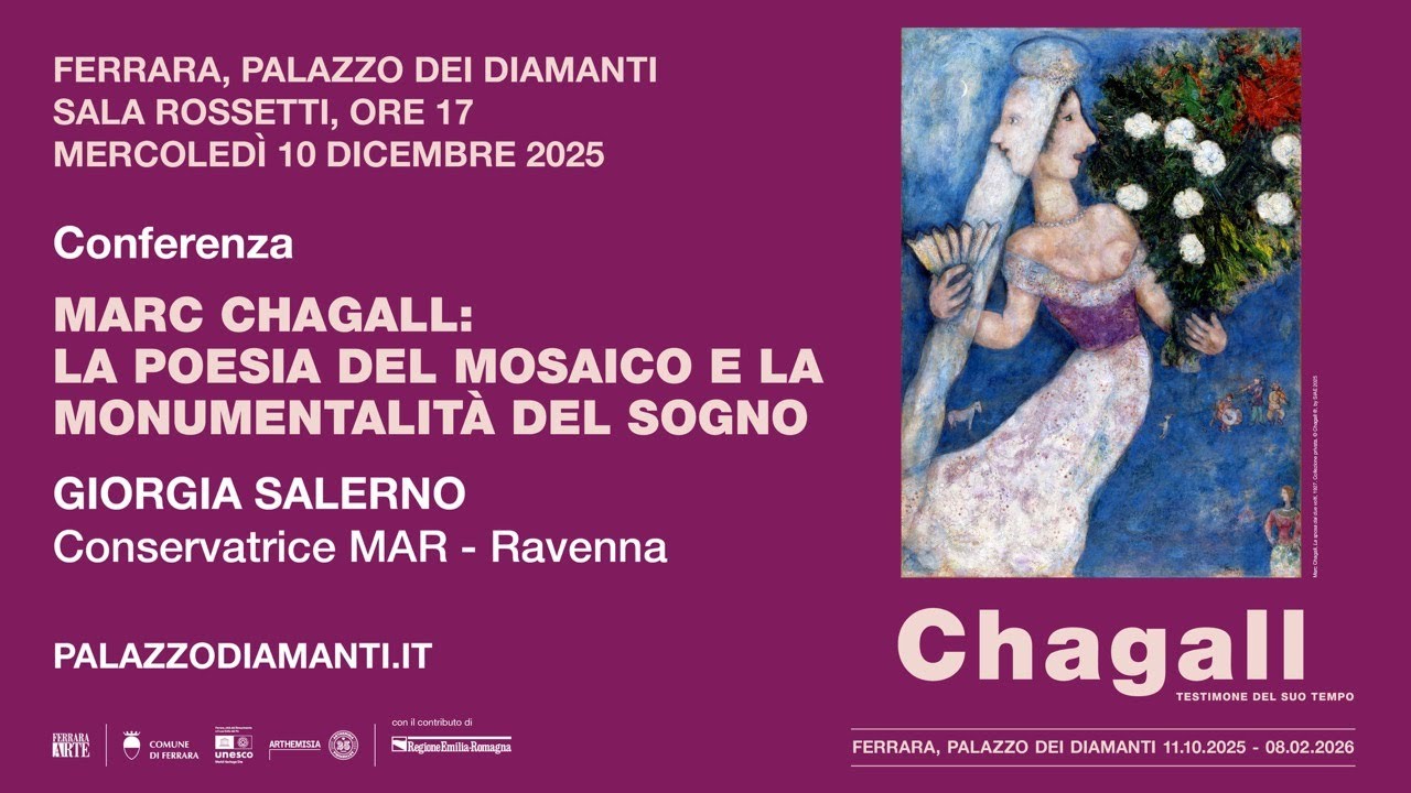 Marc Chagall: la poesia del mosaico e la monumentalità del sogno | Giorgia Salerno