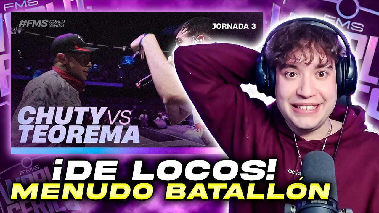 BATALLÓN ANTOLÓGICO ENTRE CHUTY Y TEOREMA EN FMS WORLD SERIES COLOMBIA🔥🔥🔥 REACCIÓN DE KAPO 013