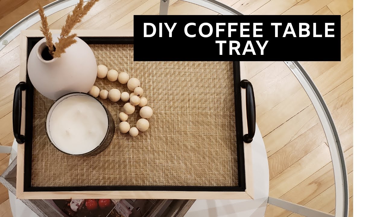 Coffee Table Tray - Dollar Store DIY | Ety