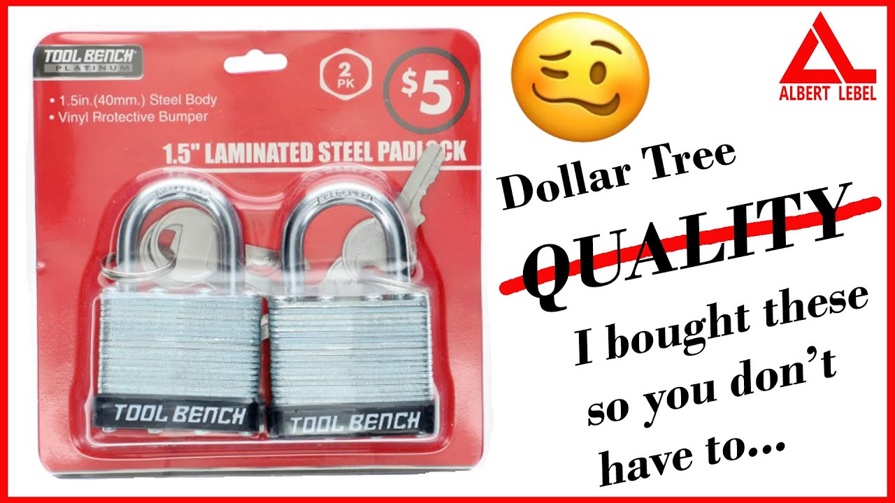 [578] Tool Bench 2 pack padlocks