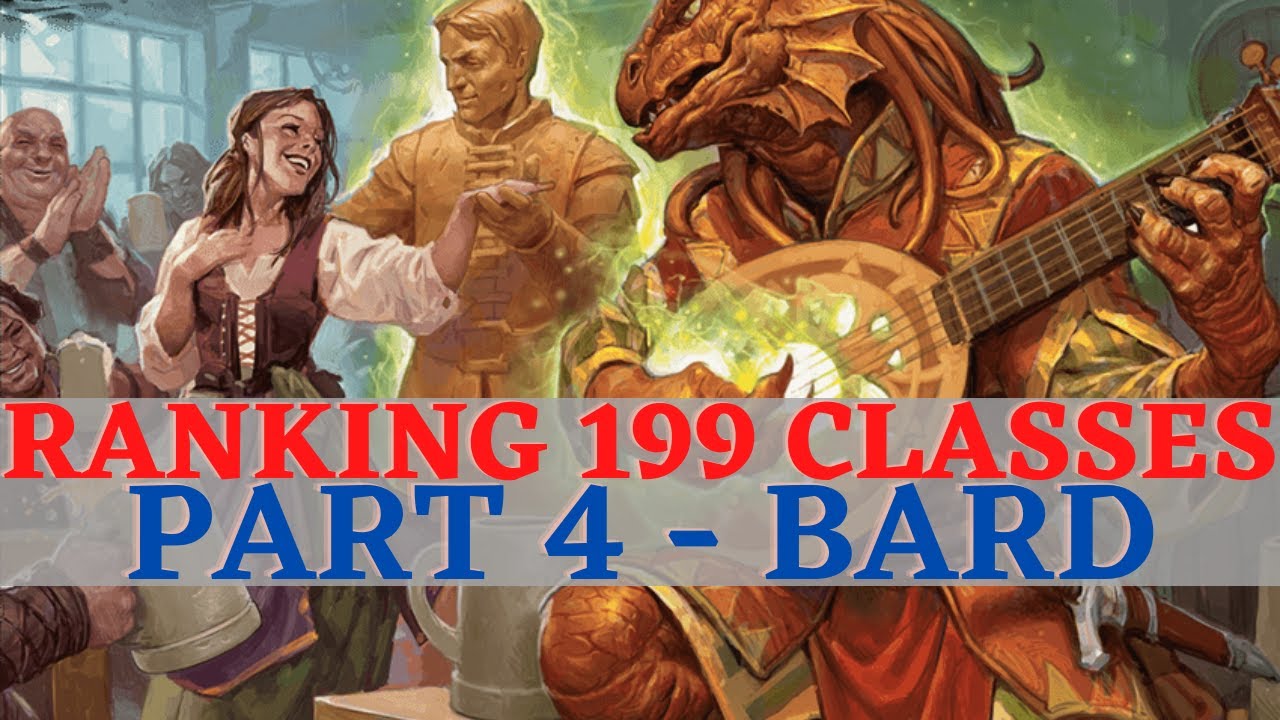 Pathfinder: WotR — Рейтинг 199 классов. Часть 4: Бард и архетипы