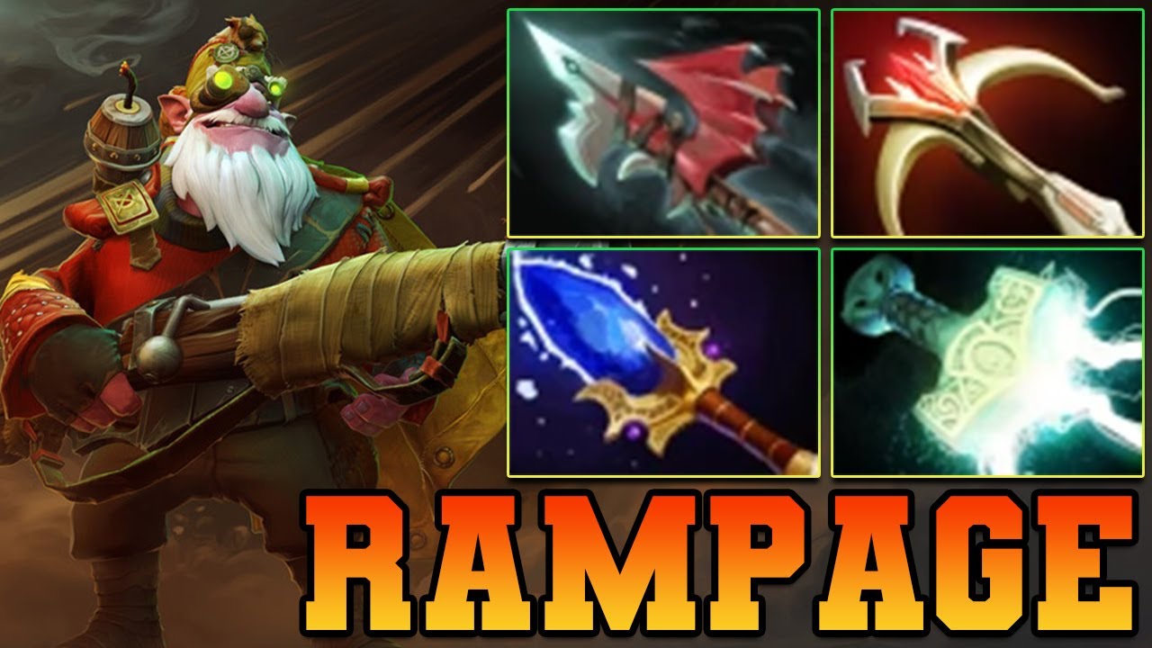 Rampage + 20 Kills Sniper !! Sniper Dota 2 Safe Lane Meta Carry 7.39 Item Build Pro Gameplay Sniper