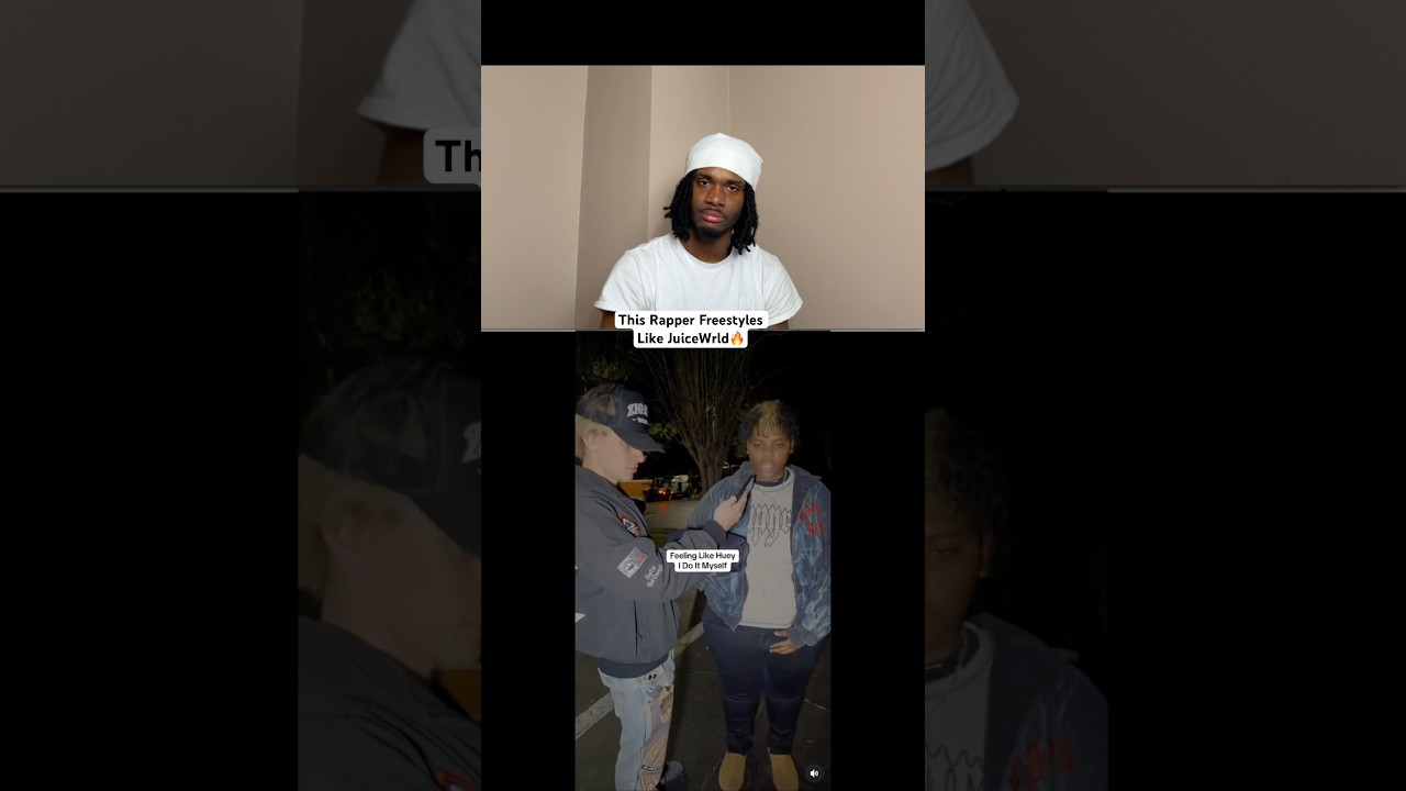 This Rapper Freestyles Like JuiceWrld🔥#shorts #rapper #juicewrld #freestyle #fsdee #artist
