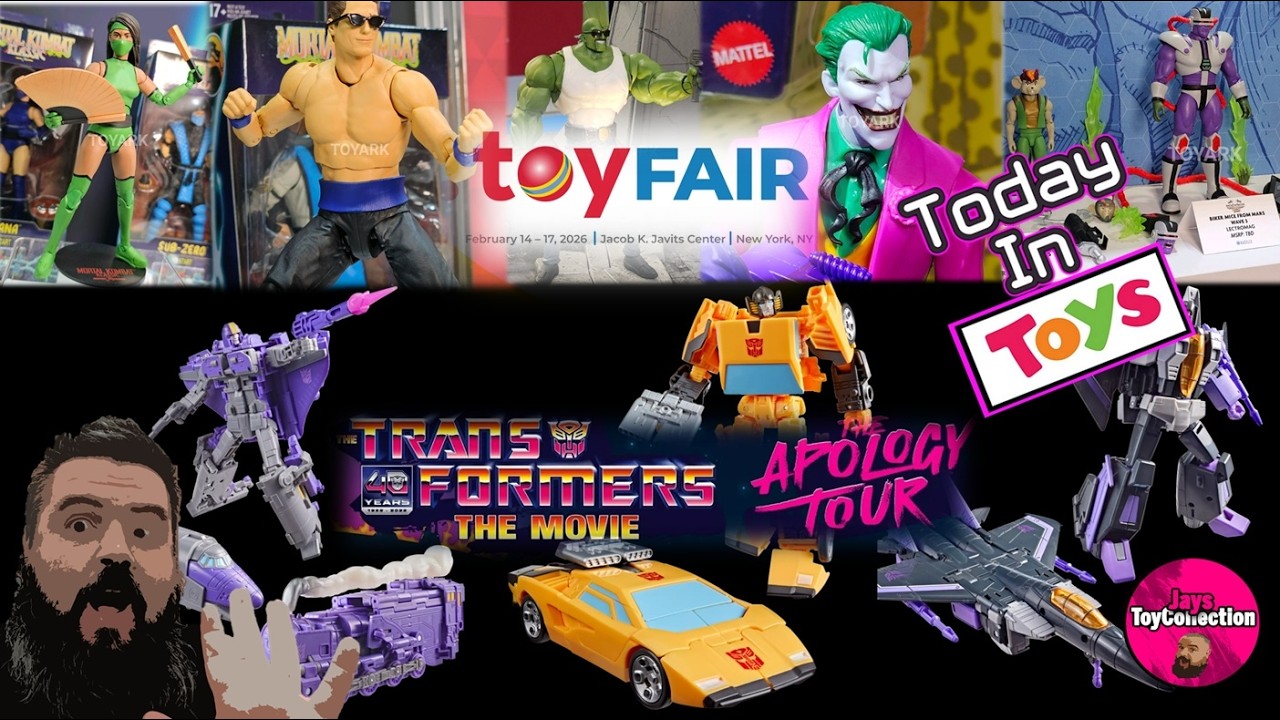 Transformer 40th Anniversary Sells Out + New York Toy Fair 2026 Wrap Up - McFarlane | DC & More !