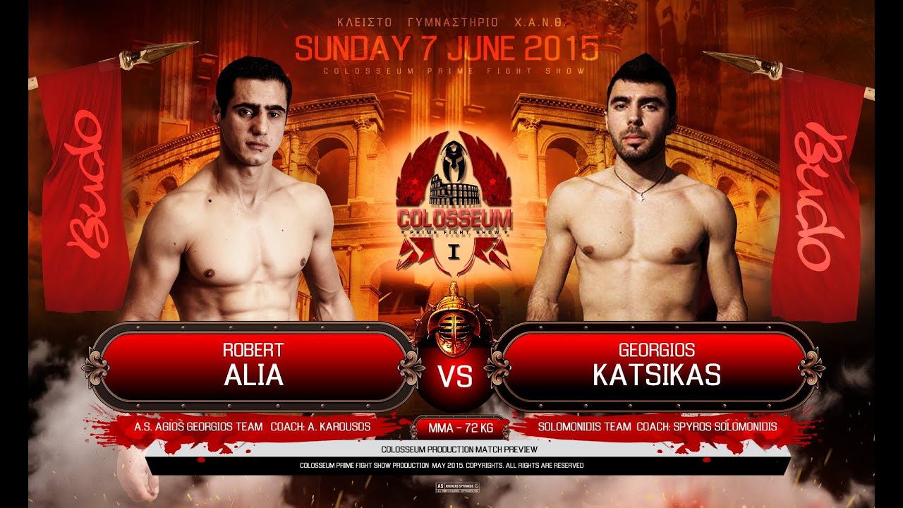 COLOSSEUM Fight: Robert Alia vs Georgios Katsikas