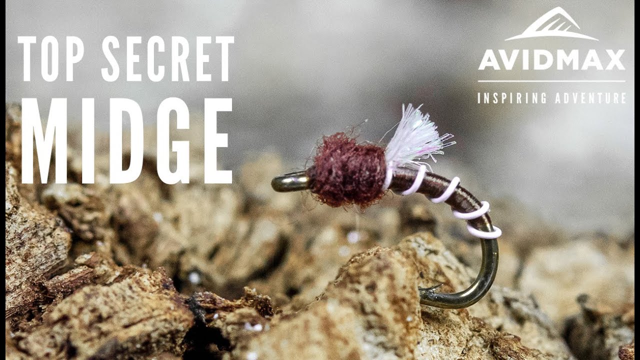 How to tie the Top Secret Midge | Winter Fishing Patterns | AvidMax Fly Tying Tuesday Tutorials