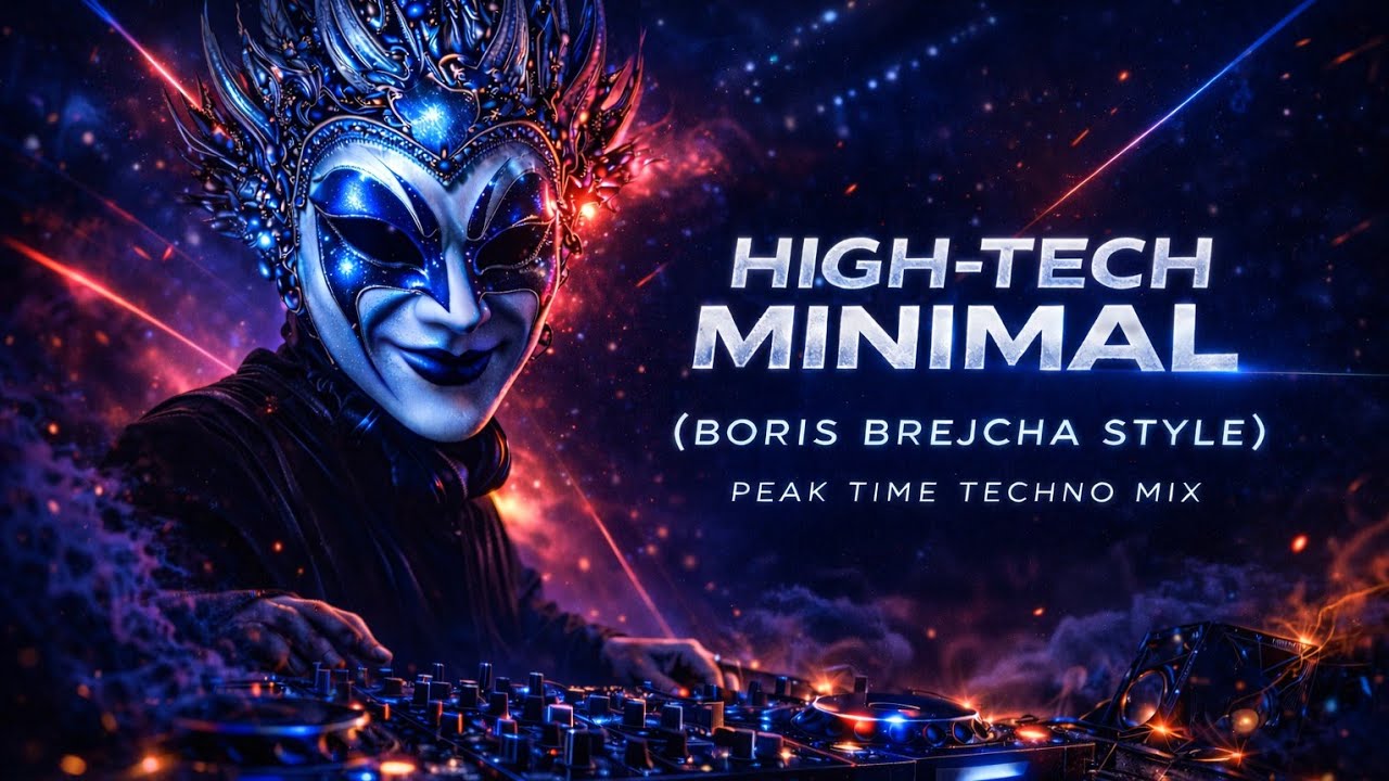 Boris Brejcha Style &ndash; High-Tech Minimal vol. 2 | PEAK TIME Techno Dj Mix 2026