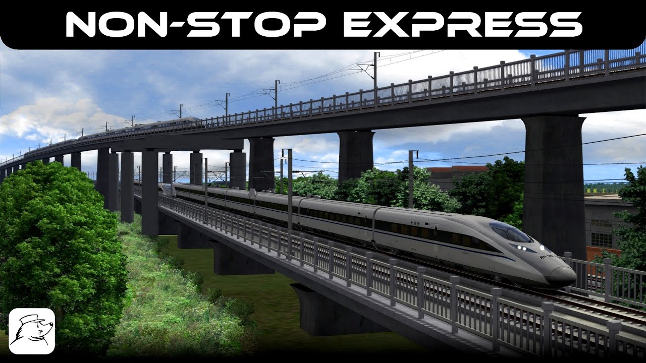 Non-Stop Express! | CRH380A | South West China High Speed