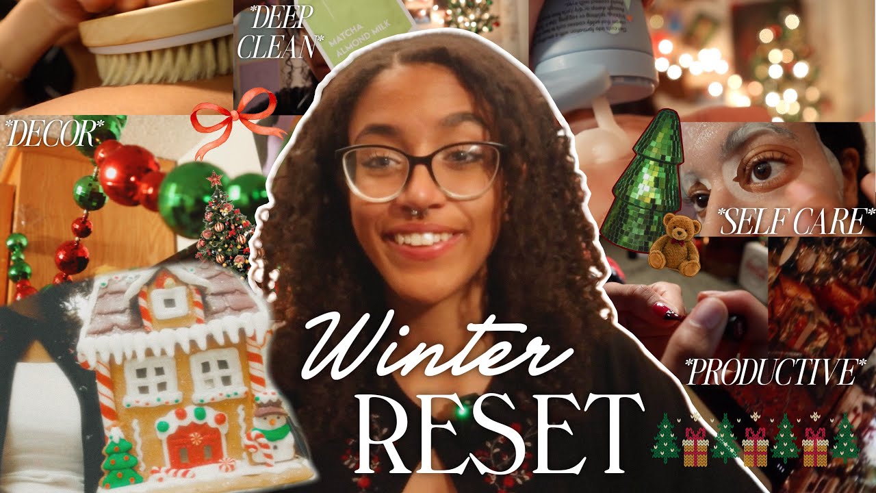 GETTING INTO THE HOLIDAY SPIRIT ☃️ (Productive + Cozy Reset)