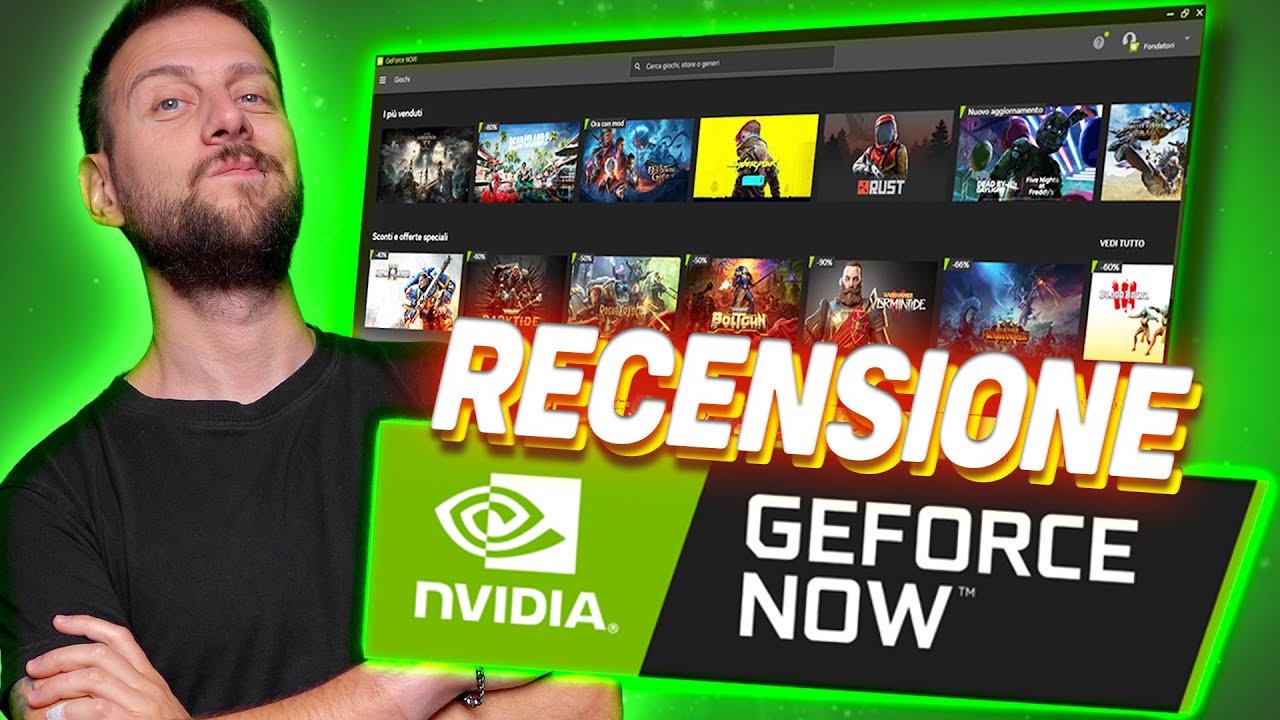 ADDIO PC E PS5! GEFORCE NOW RTX 5080 RECENSIONE DEFINITIVA