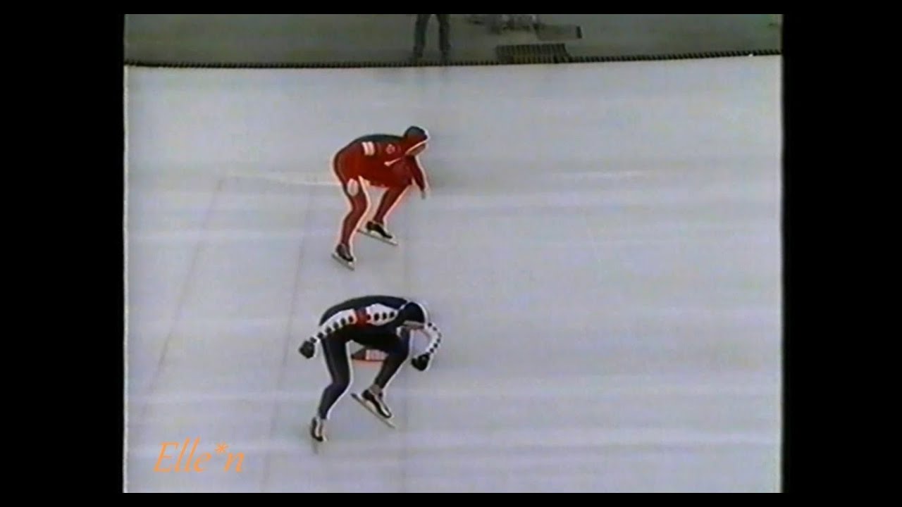 European Championships Allround Sarajevo 1991 - 10 km Koss - Veldkamp