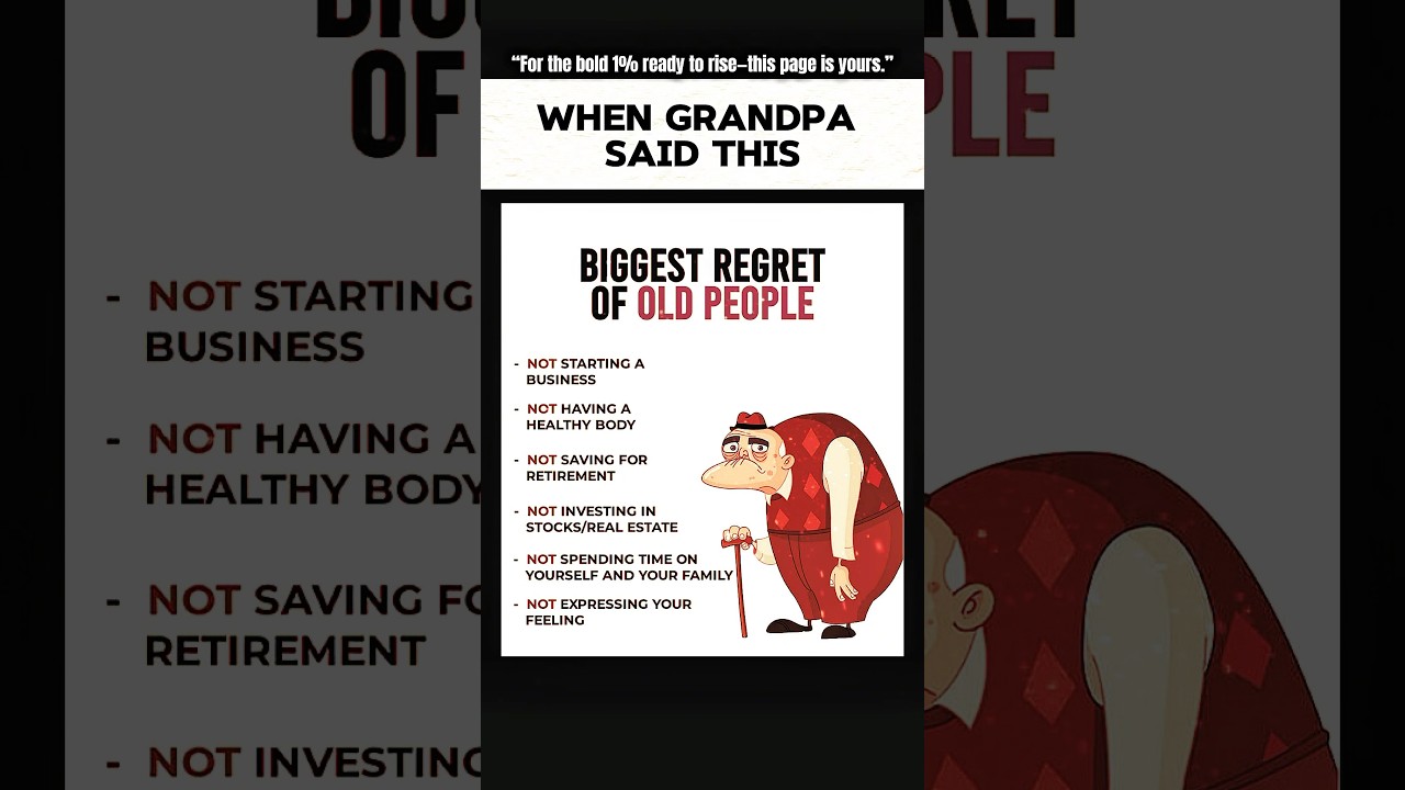 Life Lessons from the Elderly #motivation #growth #advice #elderlywisdom #shorts