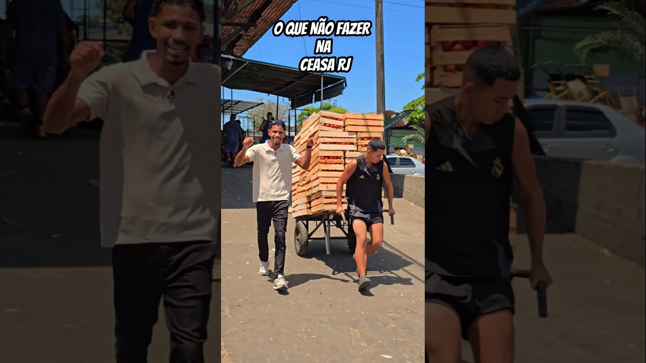 O que n&atilde;o fazer na Ceasa rj #viral
