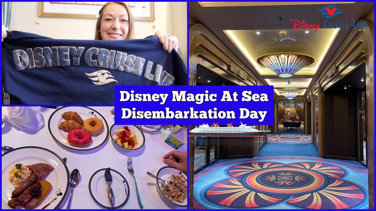 Disembarkation Day! Mini Haul l Disney Magic At Sea UK Staycation Cruise l DCL Vlogs l aclaireytale