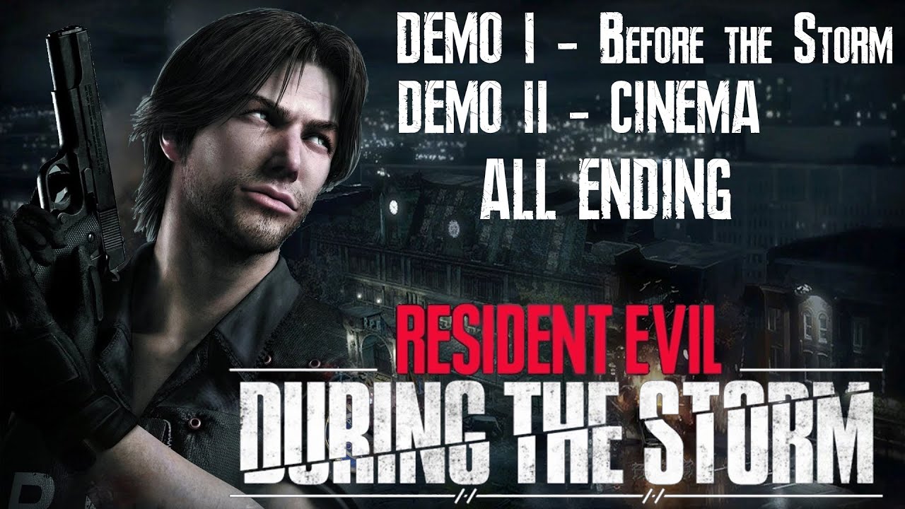 Resident Evil During The Storm MOD (PC) Demo Cinema (ALL Endings)