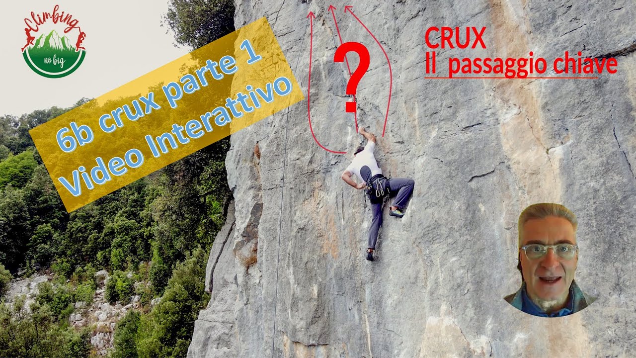 6b Crux Parte1 - Climbing video interattivo