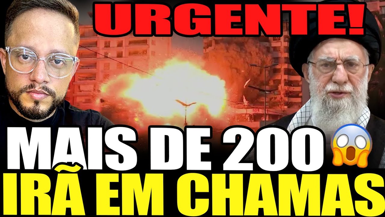 🚨IRÃ AGORA🚨PLANTÃO URGENTE - CAPITAL IRANIANA ESTÁ EM CHAMAS - ALERTA MÁXIMO NO GOLFO! SENTA PRA VER
