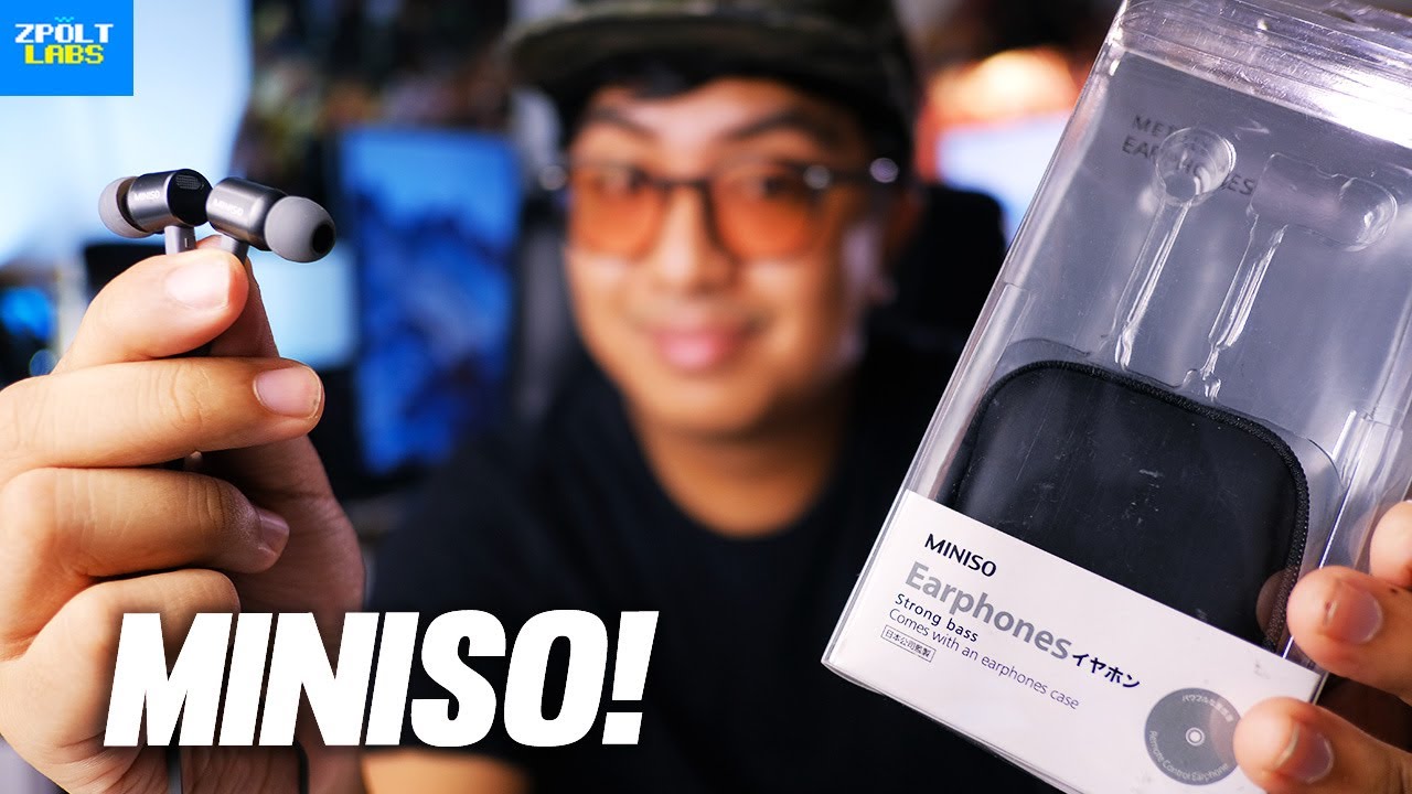 MINISO Earphone STRONG Bass Review - MINISULIT?