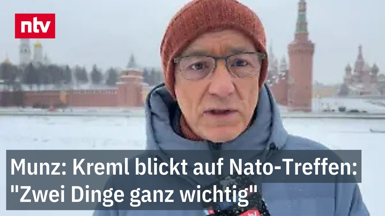 Munz: Kreml blickt auf Nato-Treffen: 
