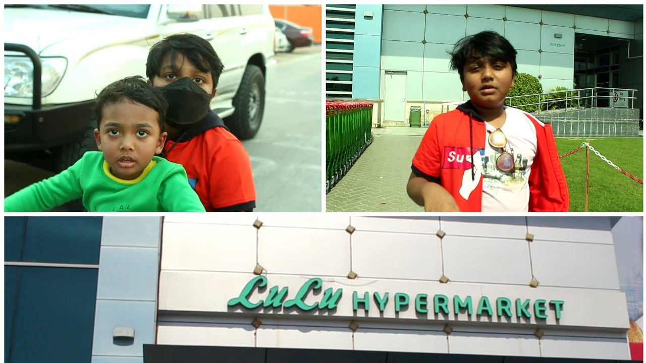 A small shopping at lulu mall baniyas || shahrukh and mabrook || abu dhabi malayali youtuber