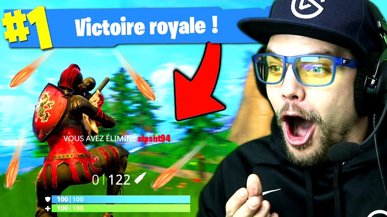 TOP 1 SANS PRENDRE UNE BALLE !! (Fortnite: Battle Royale)