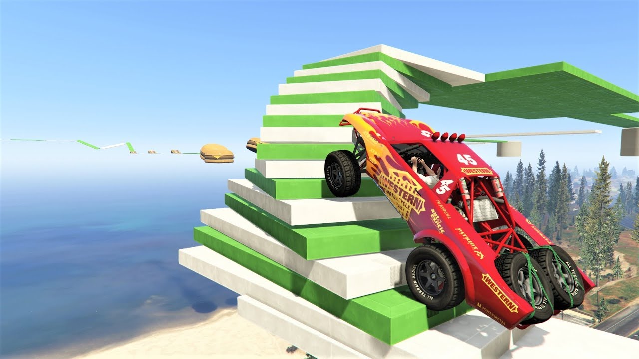 GTA 5 - Impressive(Vapid Trophy Truck) Parkour