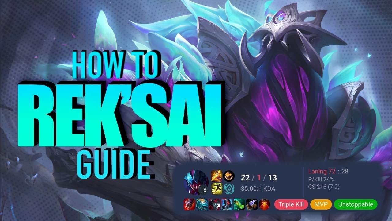 How I play league's least popular champion - S15 Rek'Sai Guide