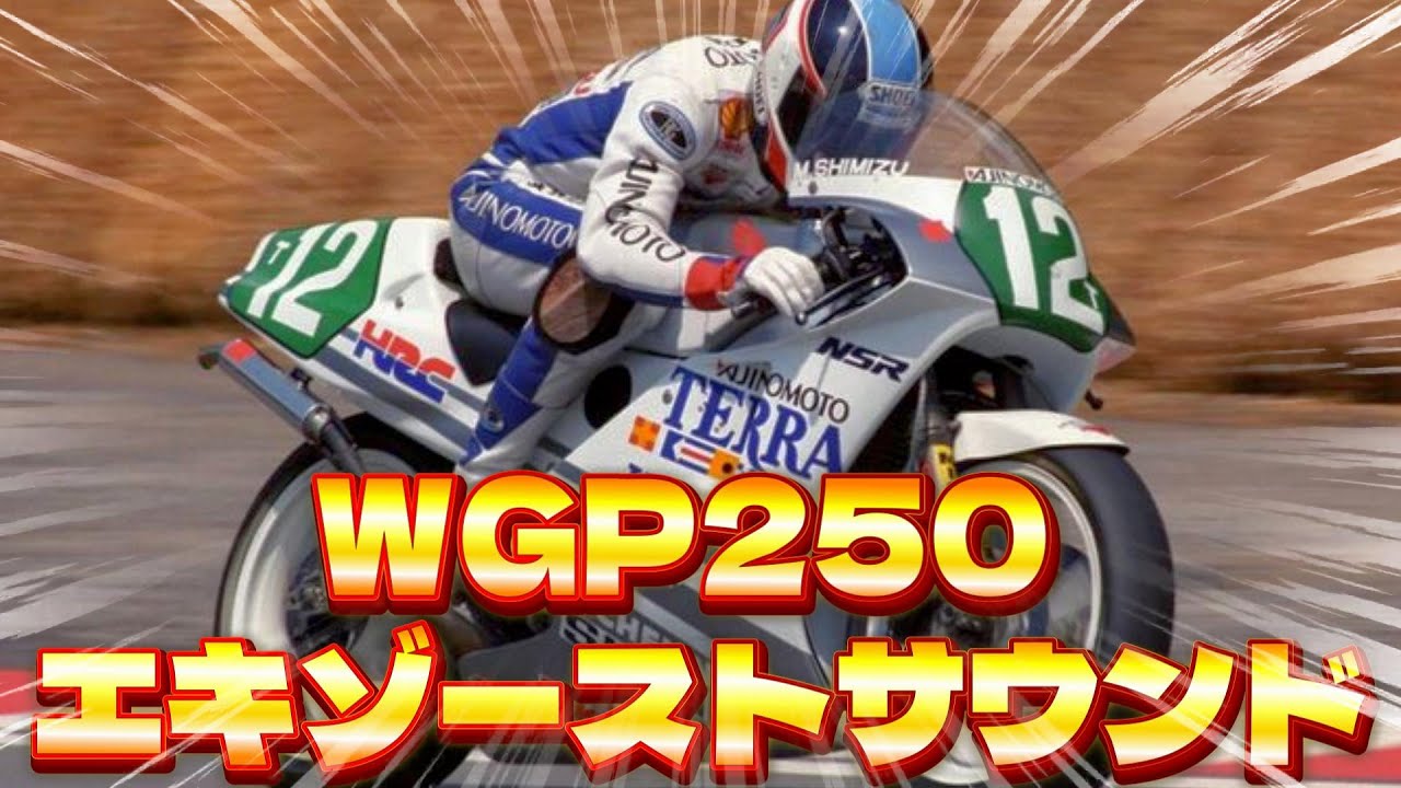 【無敵の2ストサウンド】WGP250・伝説のエキゾーストサウンド！TZ250M・RS250RW・RSV250｜2スト最速マシンの魅力に迫る！