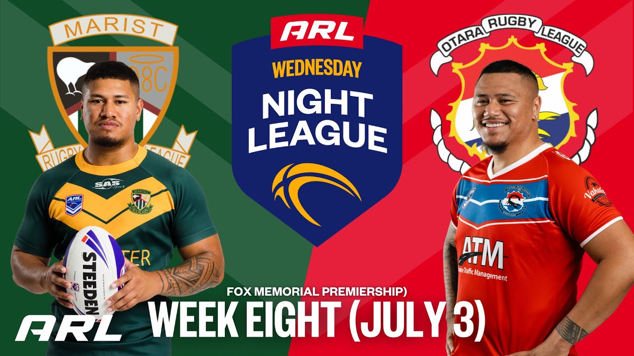 Marist Saints v Otara Scorpions | ARL Wednesday Night League | Fox Memorial Premiership