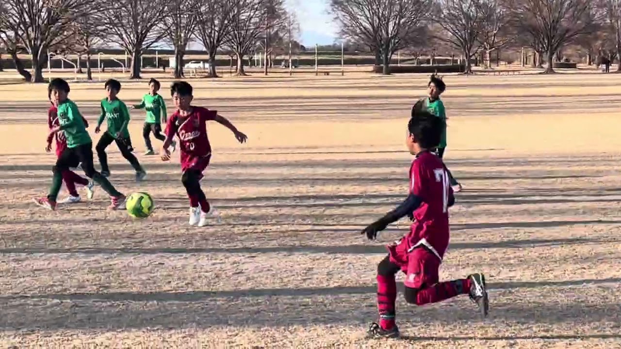 2026.1.31  ●0-1 3年生 VS JSC GRANT@吉見町　アダトゥーラCUP 後半　優勝🥇