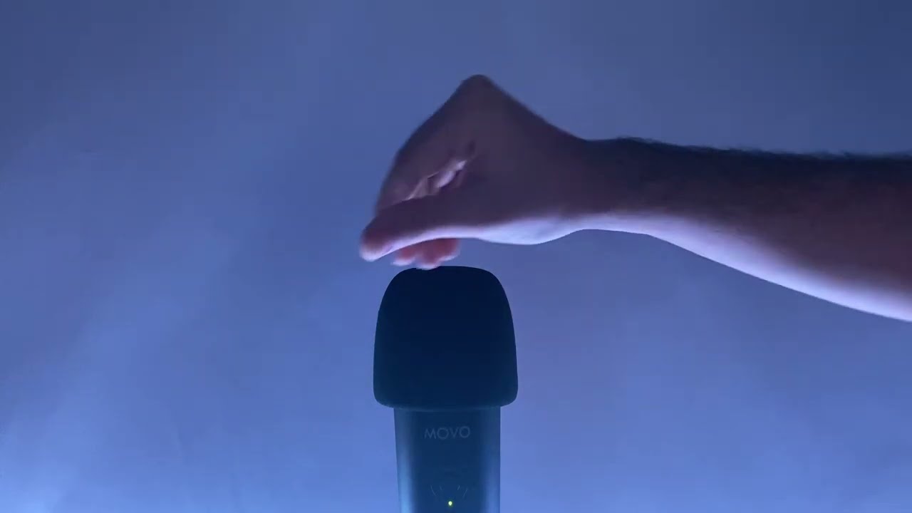 ASMR going ballistic with hand sounds
