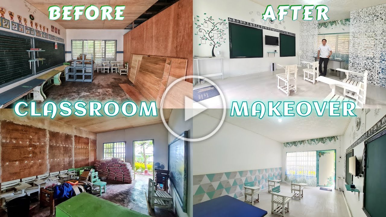 Classroom Makeover || Room Transformation || DIY Class Room Design