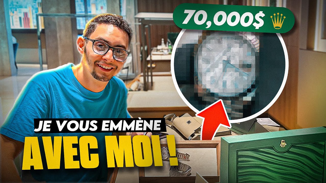 POV: J'achète une Rolex Day-Date météorite en BOUTIQUE ! ☄️