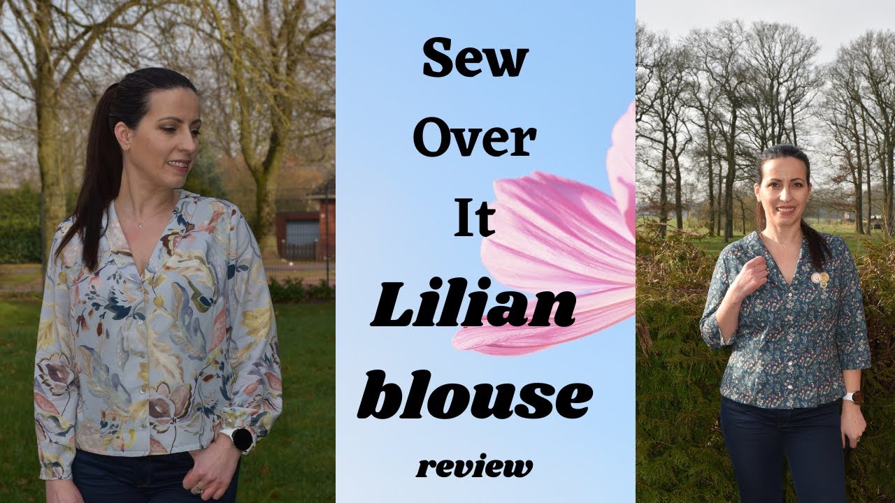 Sew Over It  Lilian blouse sewing pattern review #soililianblouse #sewoverit  #SOIpatterninsider