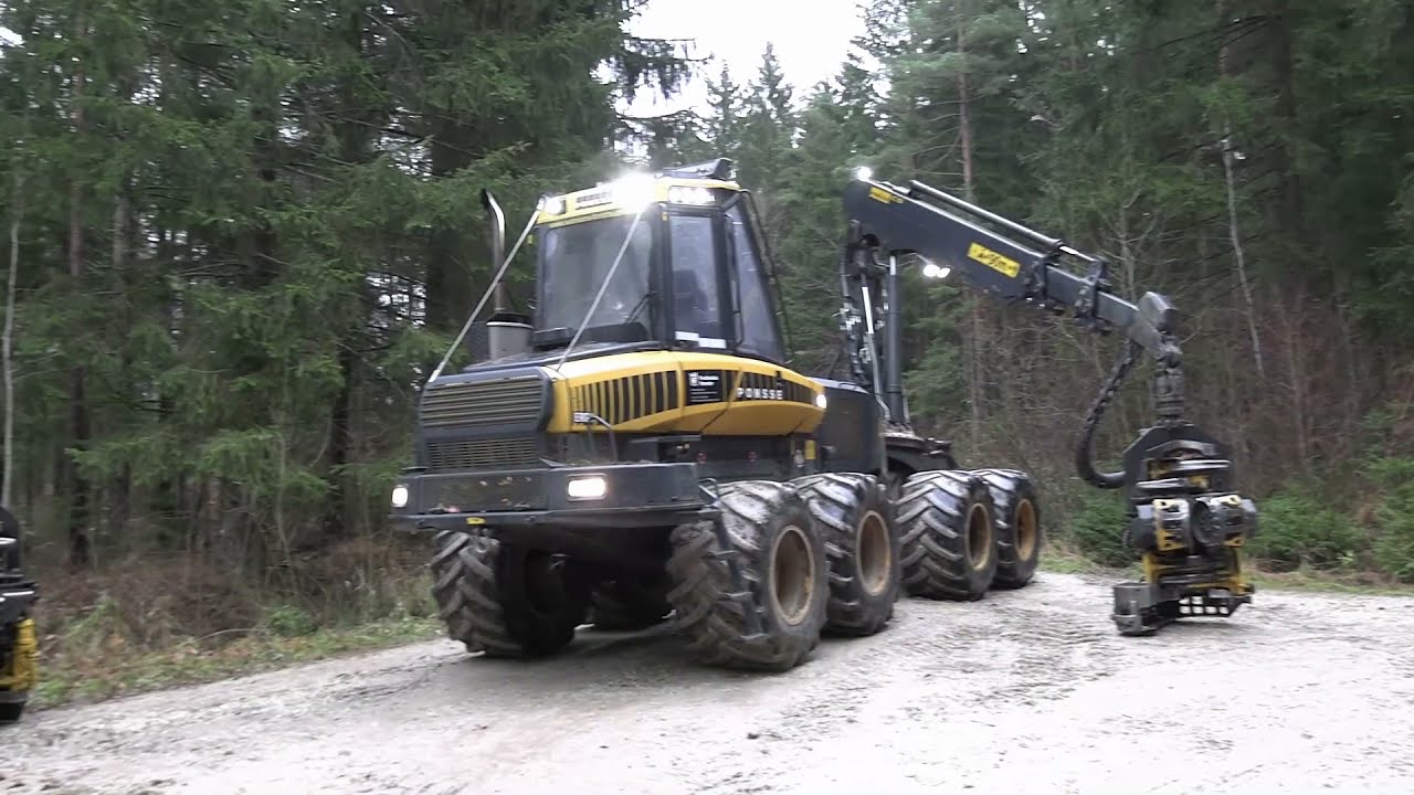 Gro&szlig;einsatz mit dem Forstbetrieb Haneder im Burglengenfelder Forst