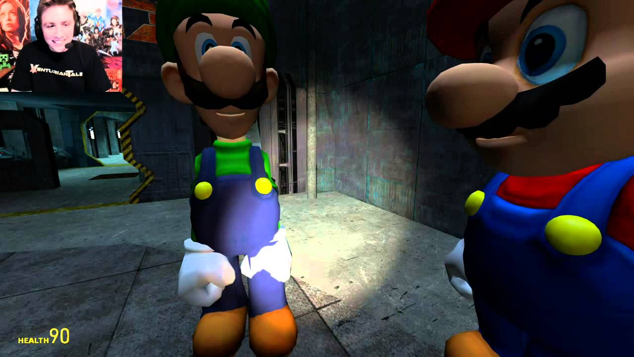 SUPER MARIO BROS. IN JAIL!? -- Gmod COPS N ROBBERS Mod! 8 (Garry's Mod)