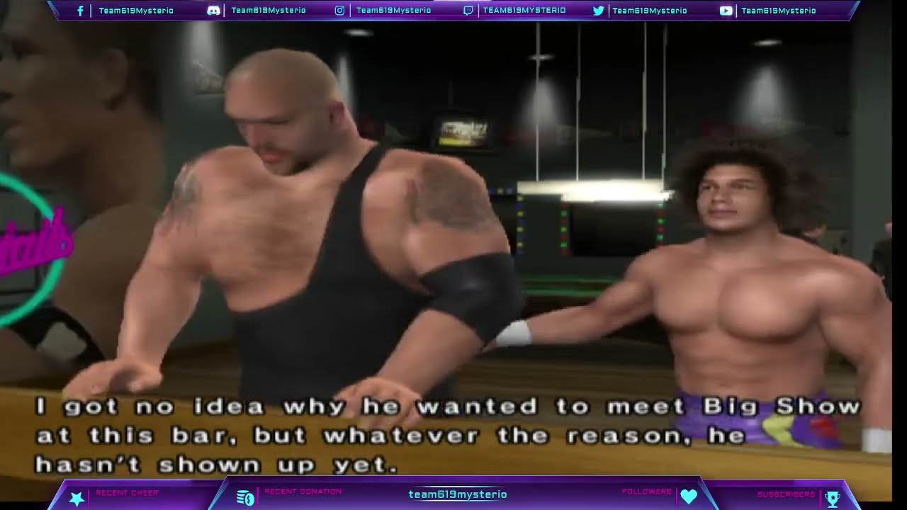 WWE SmackDown! vs. Raw 2006. Season Mode. Carlito. SMACKDOWN. Road to WrestleMania.